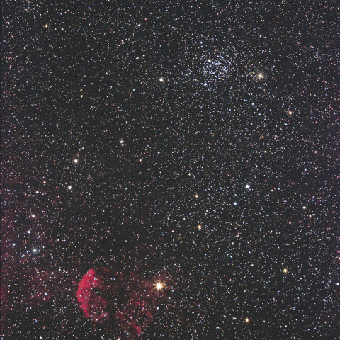 M35とくらげ星雲（IC443）