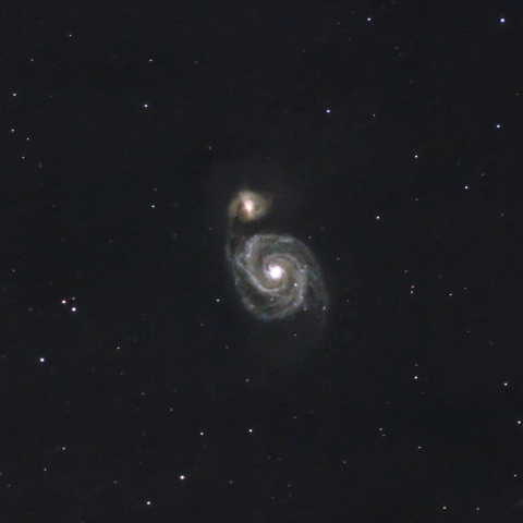 M51 子持ち銀河