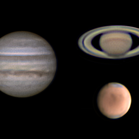 7月2日の三惑星