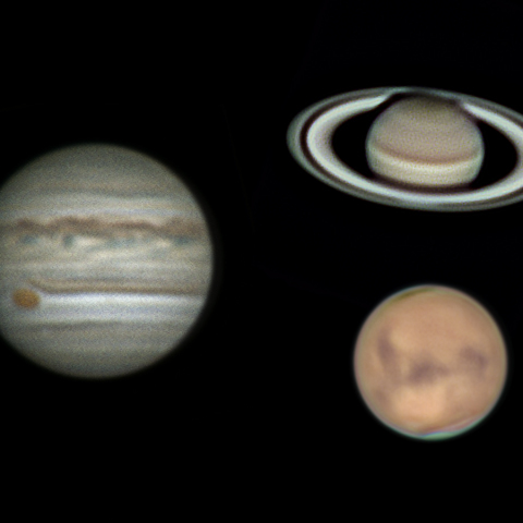 7月29日の三惑星