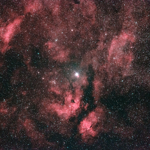 はくちょう座サドル付近