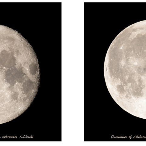 Occultation of Aldebaran