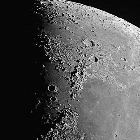 アペニン山脈付近