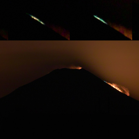 今迄で最高のグリーンフラッシュ