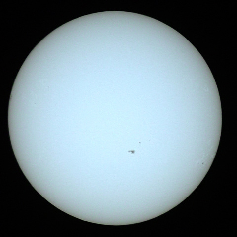 金環日食のテスト撮影です。