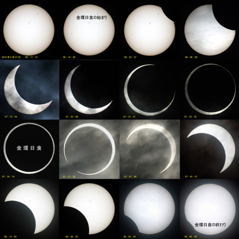 2012年5月21日の金環日食