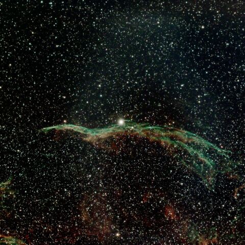 網状星雲西側 NGC6960