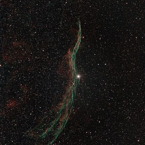 NGC6960 網状星雲西側