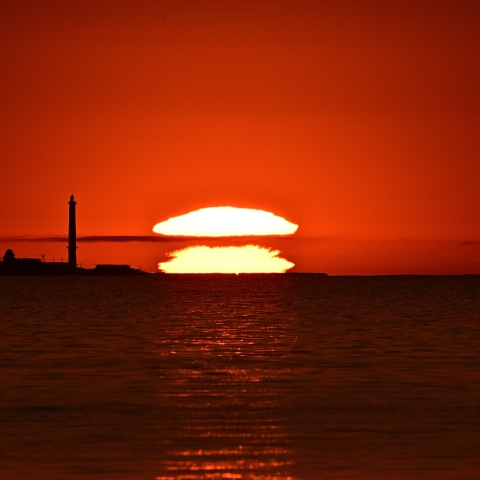 5/17-3 ダブル半円形の太陽