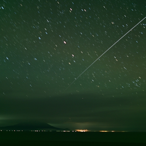 2021.07.12 　利尻富士山とISS