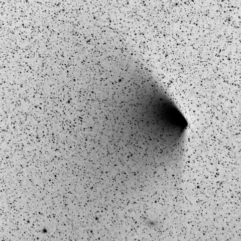 4/12のパンスターズ彗星