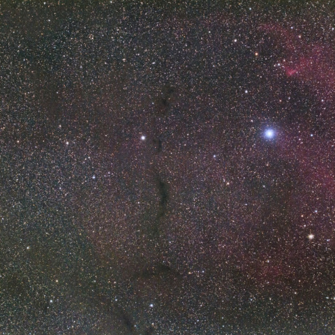 へびつかい座の散光星雲　Sh2-27