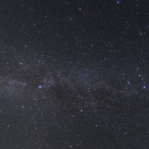 はくちょうからカシオペアの銀河（天の川）