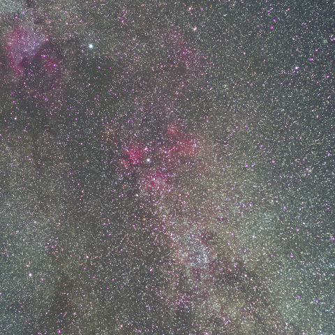 はくちょう座サドル付近