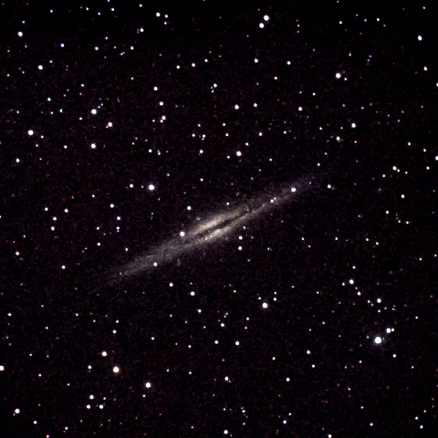 総露光67秒のNGC891