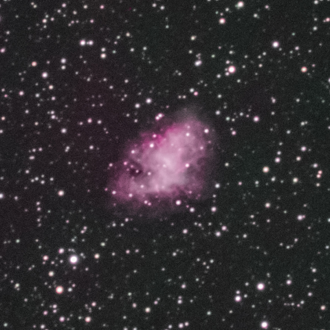 ISO51200で撮るカニ星雲M1