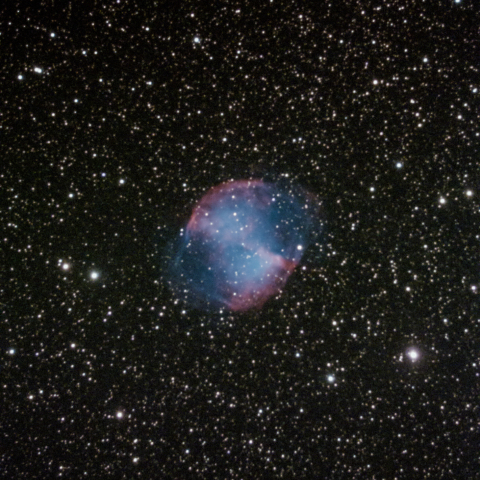 冷却CMOS 5分で撮るM27