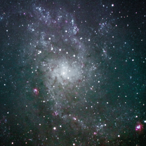 総露光19分のM33