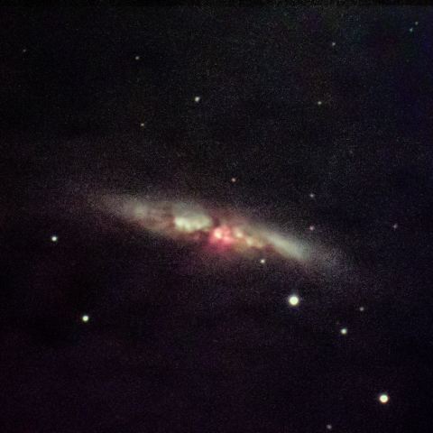 冷却CMOSで撮るM82