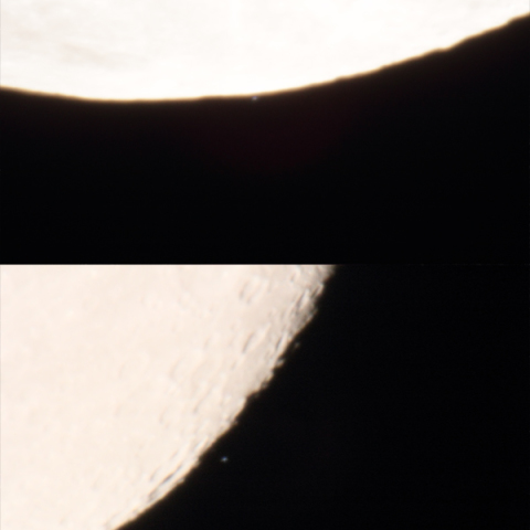 さそり座 σ星 アルニヤトの食