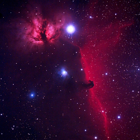 馬頭星雲＆IC434