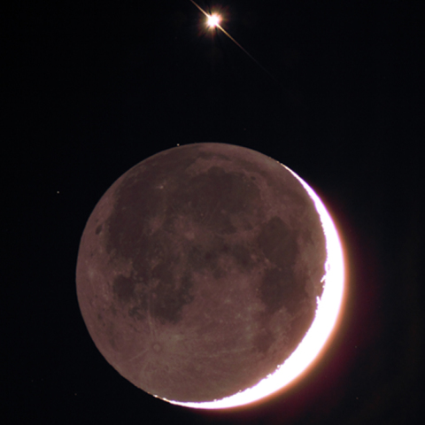 Moon & Venus