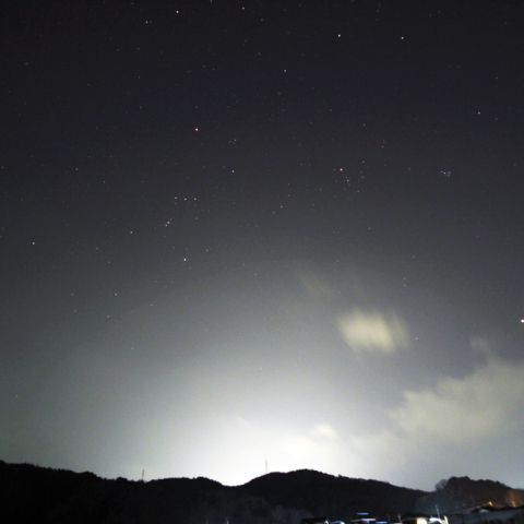 金星と木星の大接近　彩る星座たち