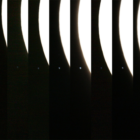 プレアデス星団の食