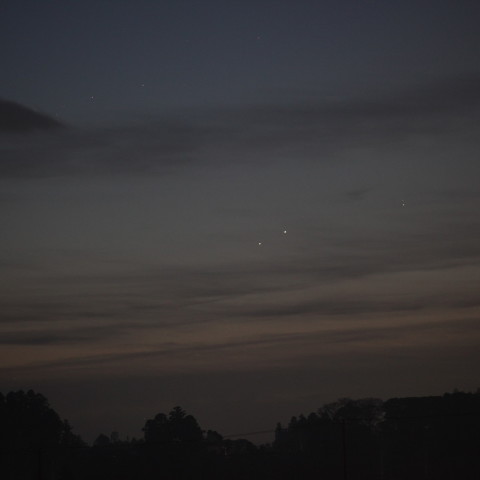水星と土星　最接近