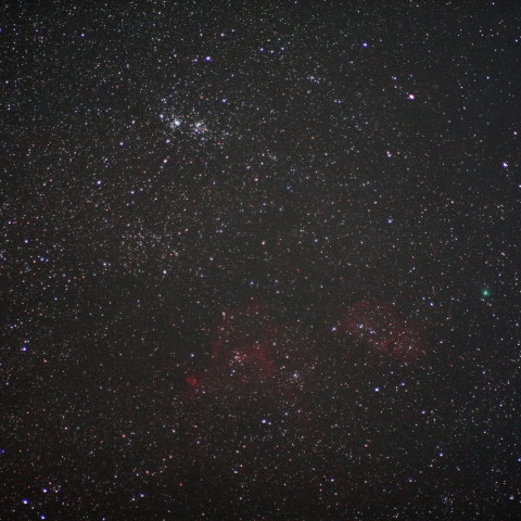 ジャック彗星と二重星団