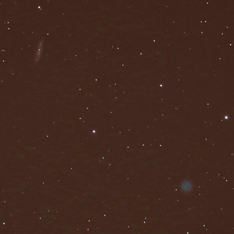 Ｍ９７ふくろう星雲とＭ１０８