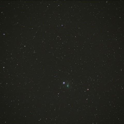 5/1パンスターズ彗星(C/2012K1)とＭ５１銀河