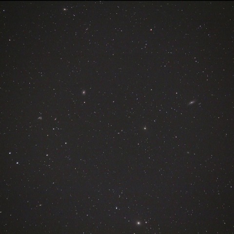 シャム双生児銀河・M58・M59・M87・M89・M90おとめ座銀河団