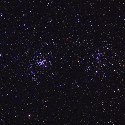 二重星団ｈ・χ(NGC869・NGC884)