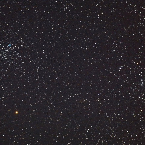 南天の二重星団(M46 ＆ M47)