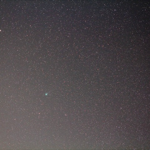 ラヴジョイ彗星と北天の二重星団