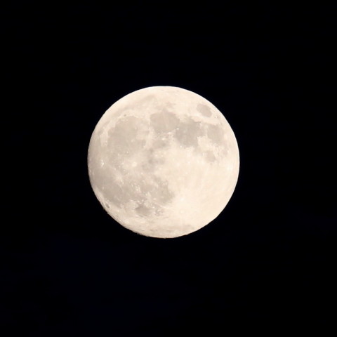 スーパームーン中秋の名月