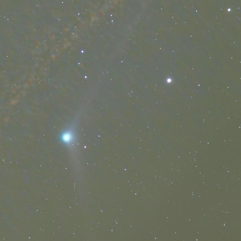 12/10のカタリナ彗星(C/2013US10)