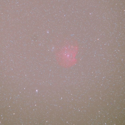 モンキー星雲(NGC2174散光星雲)