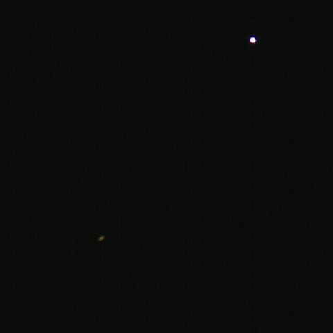 金星と土星の大接近