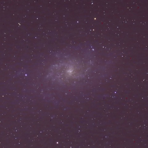 M33渦巻銀河(NGC598)