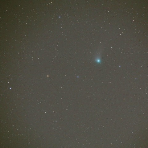 1/17カタリナ彗星(C/2013US10)とミザール及びM101