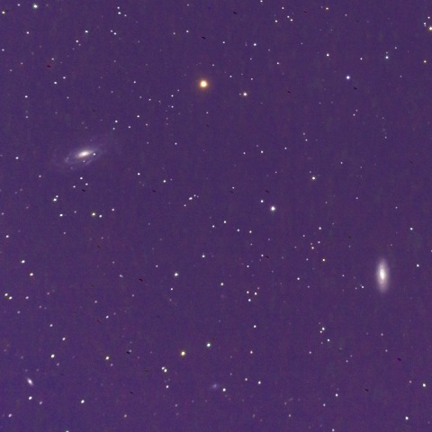 NGC5033銀河とNGC5005銀河