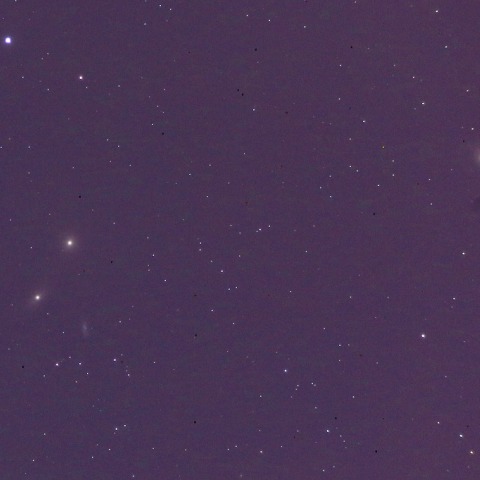 M96(NGC3368)とM105(NGC3379)