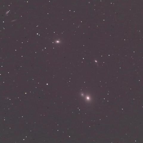 M59とM60 楕円銀河