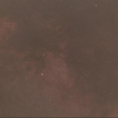 たて座周辺の天の川