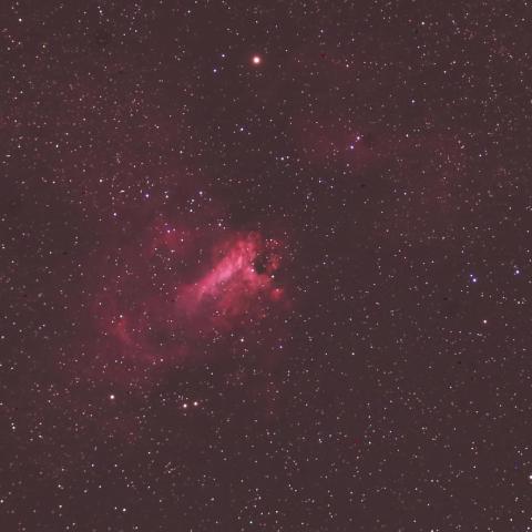 M17 オメガ星雲(NGC6618)