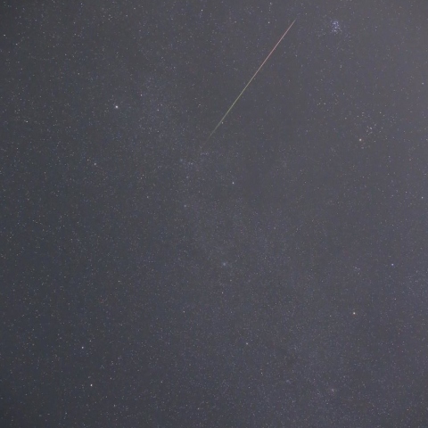 12/13未明ふたご座流星群流星