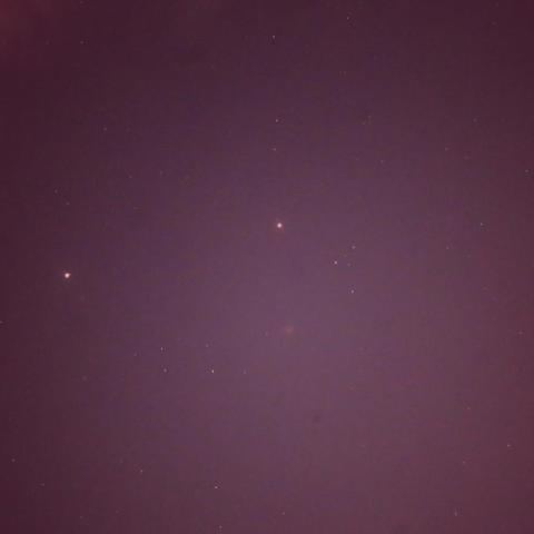 4/1火星と土星とM22