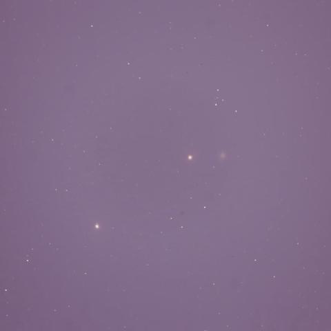 4/2火星と土星とM22